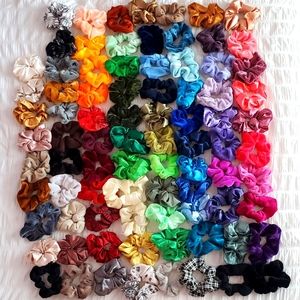 79 Pack Hair Scrunchies